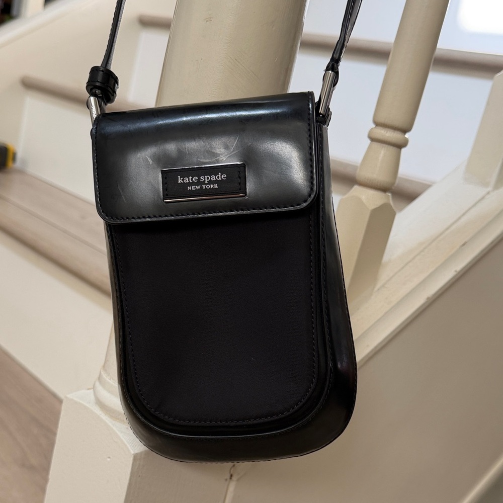 Kate Spade Sleek Black Shoulder Bag